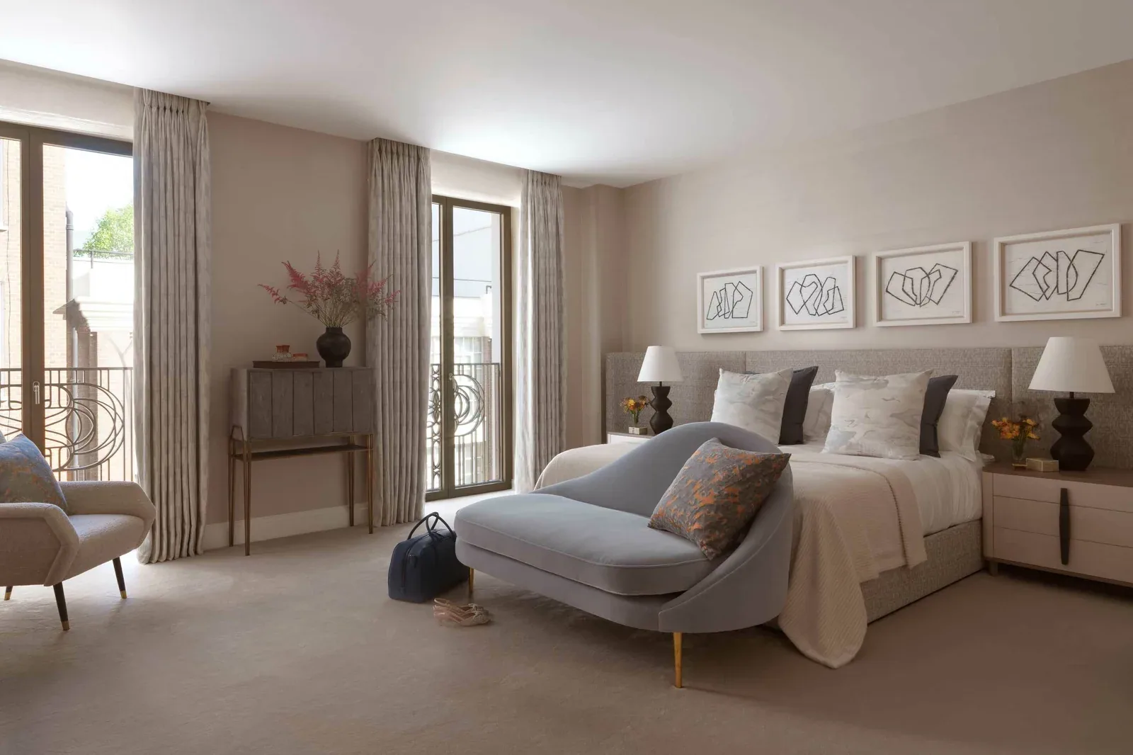 Twenty Grosvenor Square — master bedroom